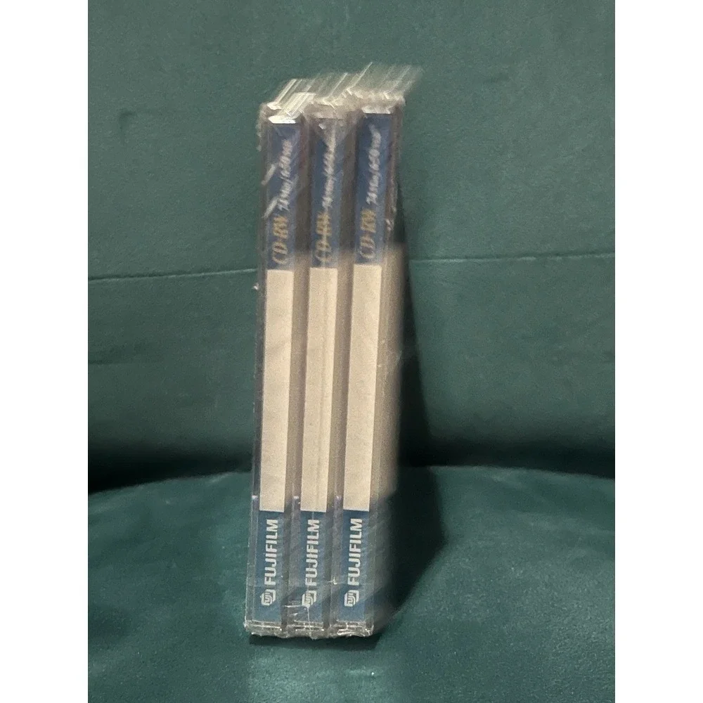 New Fuji Film 3 Pack CD-R All Purpose‎ Discs, Recordable, 74min- 650MB, Sealed